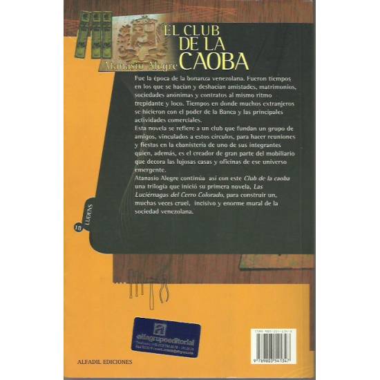 El club de la caoba (novela)