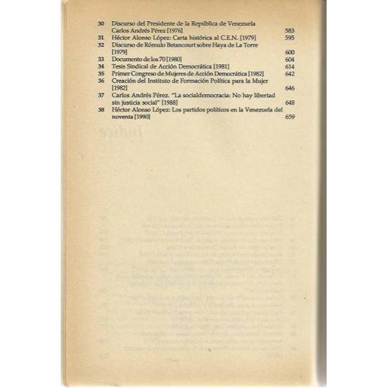 Acción Democrática en la historia contemporánea de Venezuela 1929-1991 (2 vol)