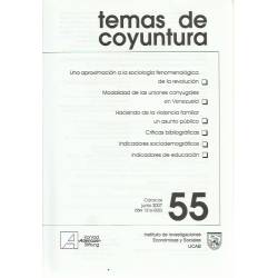 Temas de coyuntura n. 55  Sociologia fenomenológica Temas de coyuntura n. 55  Sociologia fenomenológica