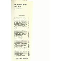 El Dios en quien no creo El Dios en quien no creo