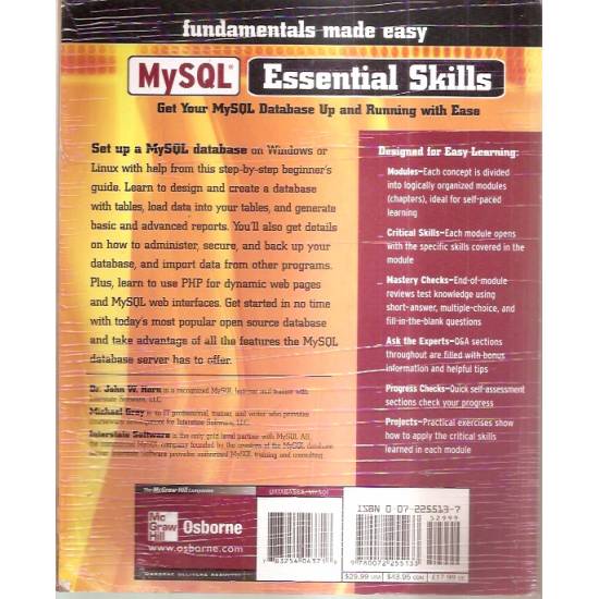 MySQL Essential skills