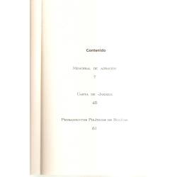 Memorial de agravios Carta de Jamaica