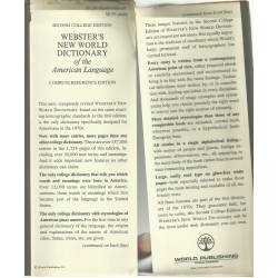 Webster´s New World Dictionary of the American Language Webster´s New World Dictionary of the American Language