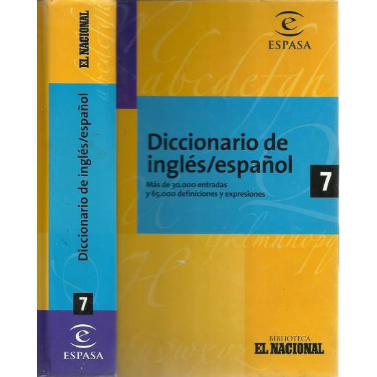 Diccionario de Inglés/ Español Espasa