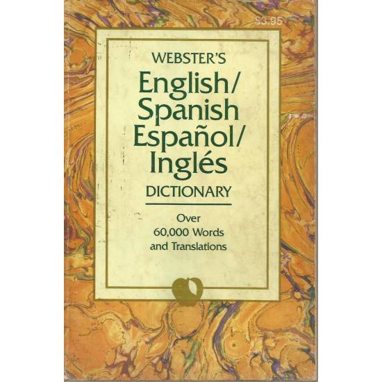 Websters English/Spanish Español/Inglés Dictionary