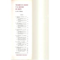 Teilhard de Chardin y el misterio de Cristo Teilhard de Chardin y el misterio de Cristo