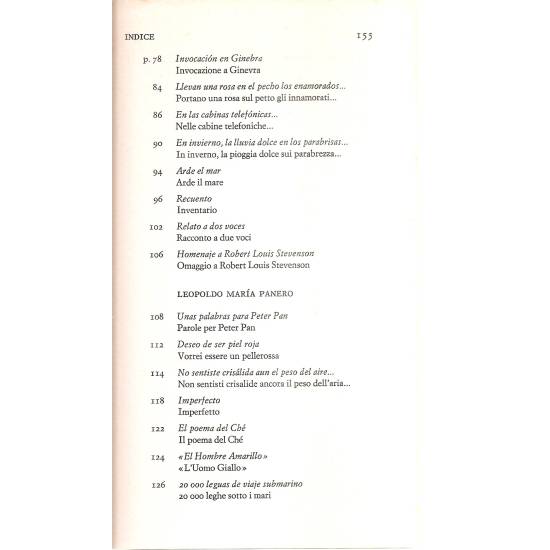 Giovani poeti spagnoli (edición bilingüe español-italiano)