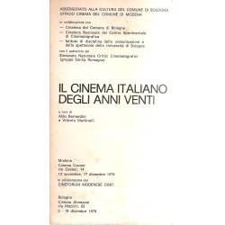 Il cinema italiano degli anni venti (en italiano)