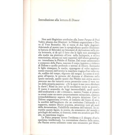 Movimento e immobilitá di Douve (edición bilingüe francés-italiano)