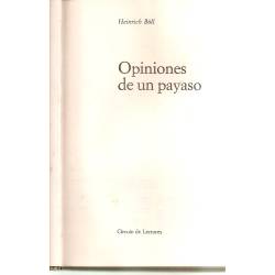 Opiniones de un payaso