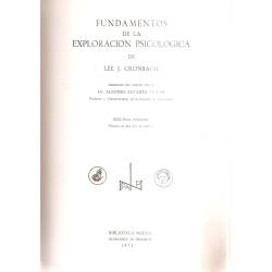 Fundamentos de la exploración psicológica Fundamentos de la exploración psicológica