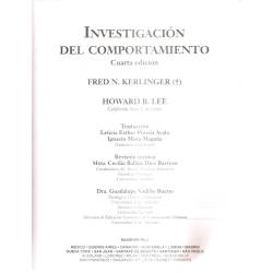 Investigación del comportamiento Investigación del comportamiento