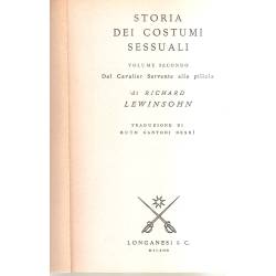 Storia dei costumi sessuali Storia dei costumi sessuali