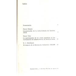La independencia de América Latina
