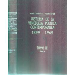 Historia de la Venezuela política contemporánea 1899-1969