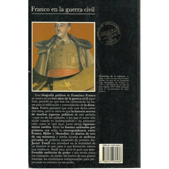 Franco en la Guerra Civil Una biografía política