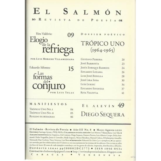 El salmón Revista de poesía n. 8
