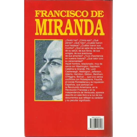 Francisco de Miranda ¿Don Juan o Don Quijote?