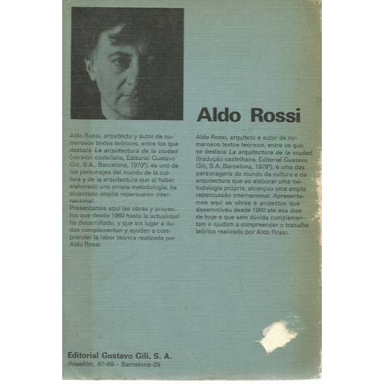 Aldo Rossi (bilingüe Español-Portugués)