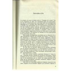 El lenguaje del cuerpo El lenguaje del cuerpo