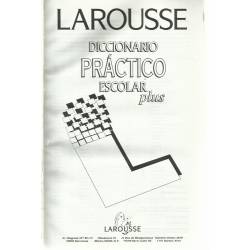 Larousse Diccionario escolar