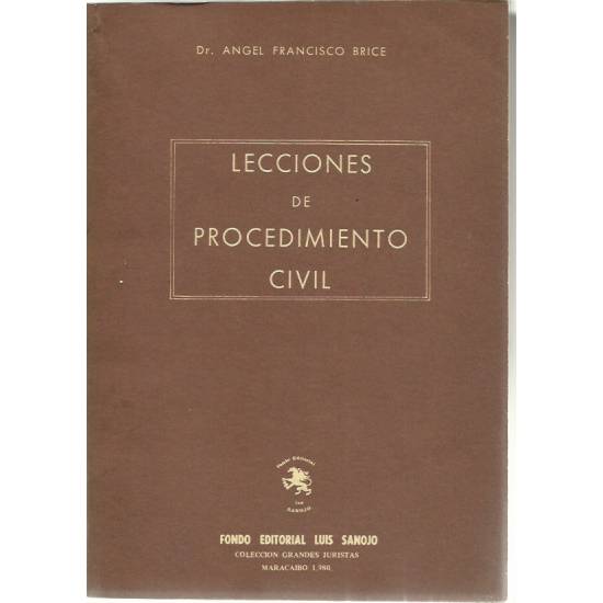 Lecciones de Procedimiento Civil )tomos 3 y 4)