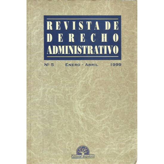 Revista de Derecho Administrativo n. 5 1999