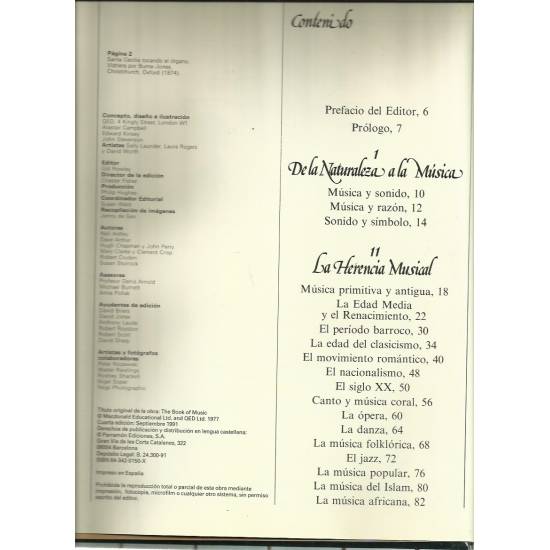 El libro de la música