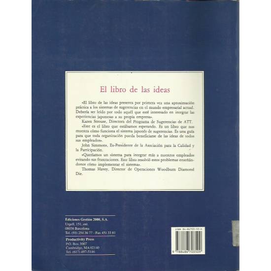 El libro de las ideas para producir mejor