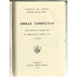 Teresa de Jesús Obras completas Teresa de Jesús Obras completas