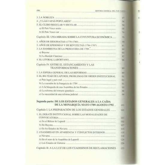 Historia general del Pais Vasco (3 tomos)