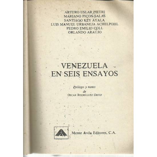 Venezuela en seis ensayos