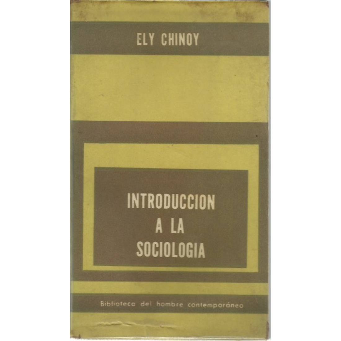Introducción a la sociología Ely Chinoy