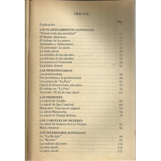 Las cárceles de Venezuela