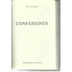 Confesiones San Agustín