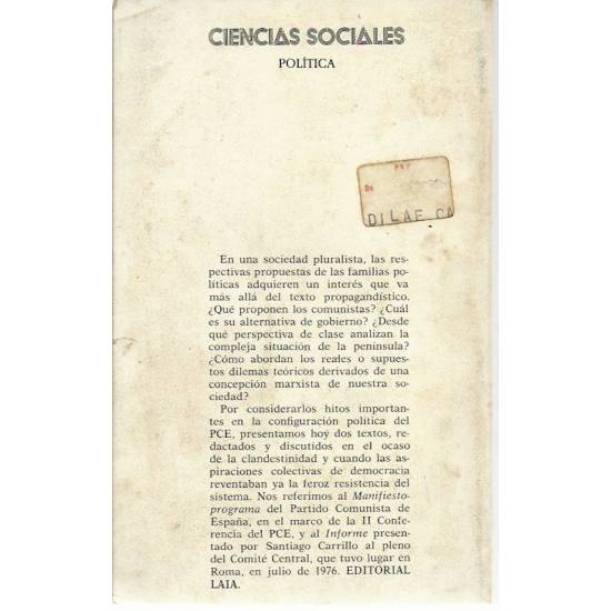 La propuesta comunista