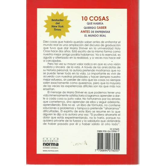10 cosas que habría querido saber