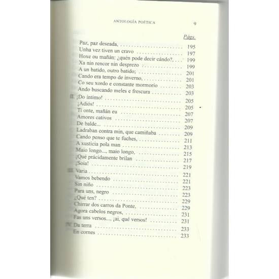 Antología poética