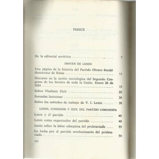Lenin y el partido