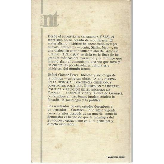 Gramsci El comunismo latino