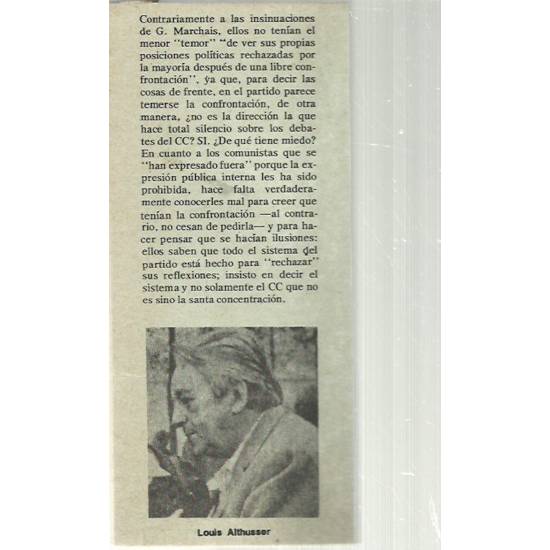 Lo insoportable en el partido comunista