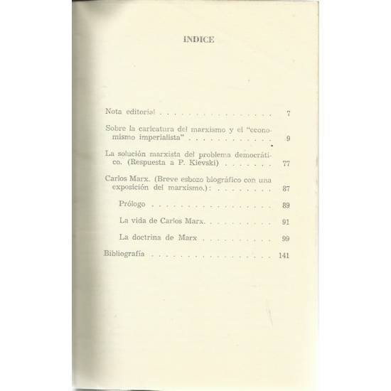 Una caricatura del marxismo
