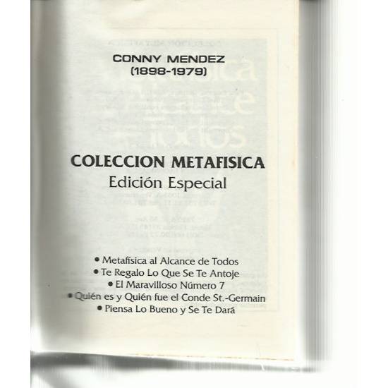 Colección Metafísica