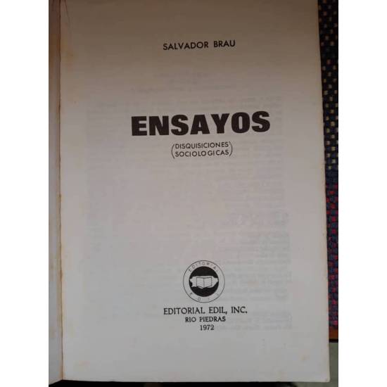 Ensayos Disquisiciones sociológicas