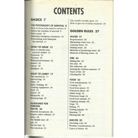 The survival handbook