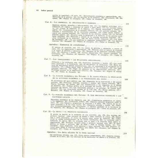 Curso de economía moderna