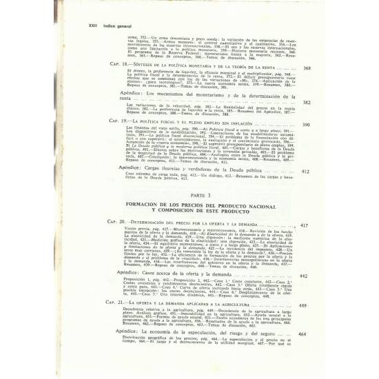 Curso de economía moderna