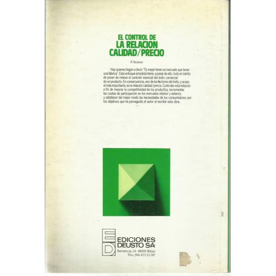 El control de la relación calidad-precio