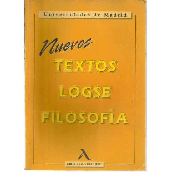 Textos LOGSE filosofía