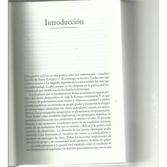 La guerra civil española Antony Beevor